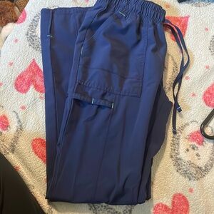 Navy blue scrub pants